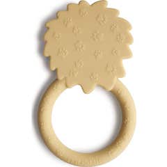 Mushie Anneau de Dentition Silicone Lion Yellow 1ut