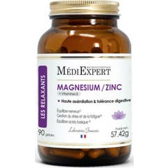 Médiexpert Magnésium Zinc 90caps