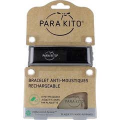 Para'Kito Bracelet Anti Moustiques Noir 1 Unité