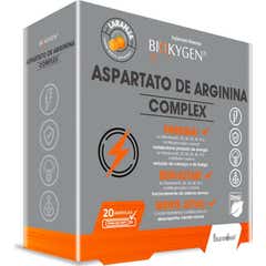 Biokygen Aspartato Arginina Complex Laranja 20 Ampolas