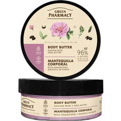 Green Pharmacy Beurre Corporel Rose de Damas et Karité 200 ml