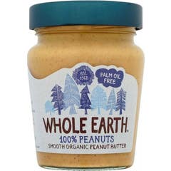 Whole Earth Crème de Cacahuètes Croquante Biologique 227g