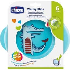 Chicco Plato Termo +6m Azul *