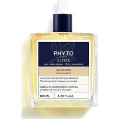 Phyto Elixir Huile De Soin Nutrition Absolue Pré-Shampooing 100ml