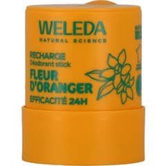 Weleda Recharge Déodorant Stick Fleur d'Oranger 50 g