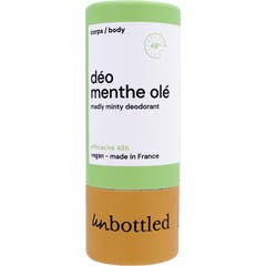 Unbottled Déodorant solide Menthe Olé Madly Minty 1 ud