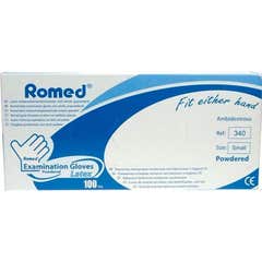 Romed des Gants Matex Latex Tac No Esteril TS 100uts