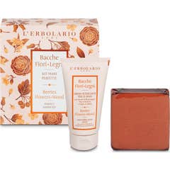 L'Erbolario Baies Fleurs Kit Mains Parfaites Crème + Savon
