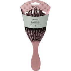 Farline Brosse à cheveux à double picots Rose 1 unité