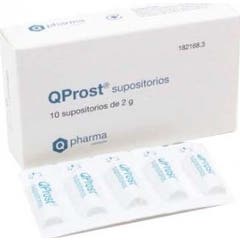 Qprost Suppositoires 10 Suppositoires