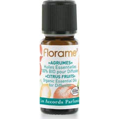 Florame Huiles Essentielles Agrumes Diffusion Bio 10 ml