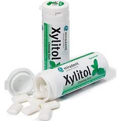 Miradent Gomme Xylitol Menthe Verte 30uts