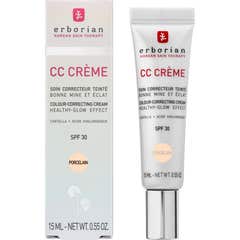 Erborian CC Crème Soin Correcteur Teinté SPF30 Porcelain 15 ml