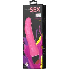 Baile Vibrateurs Vibrateur sexuel coloré rose réaliste 24cm 1pc