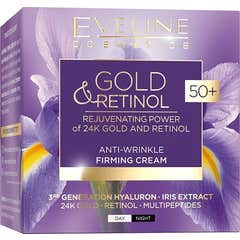 Eveline Cosmetics Gold Retinol 50+ Crème Anti-Rides Raffer 50 ml