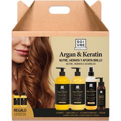 Soivre Cosmetics Pack Argán y Keratina
