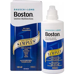 Boston Simplus Solution Nettoyant Lentilles 120ml
