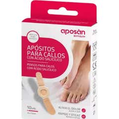 Aposán Pansements coricides 72x19 mm 10 unités