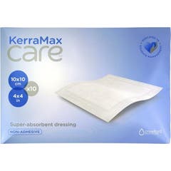 Kci Medical Kerramax Care Pansement Superabsorbant 10x10cm 10uts