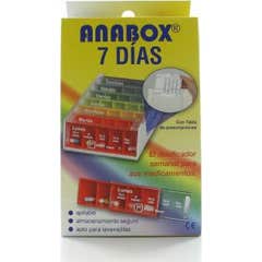 Anabox Grand Pilulier Hebdomadaire 7 Jours 1 Unité