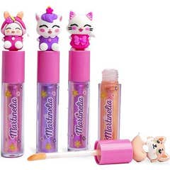 Martinelia Friendly Animals Lip Gloss Couleurs Assorties 3 ml