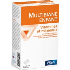 Multibiane Enfant Vitamines et Minéraux 20 Sachet