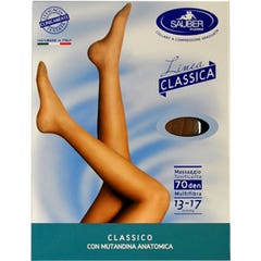 Sauber Tights Open Toe 70Den Smooth Beige T3 1 Paire