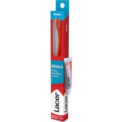 Lacer Cepillo Dental Medio 1ud + Pasta Dentífrica 5ml