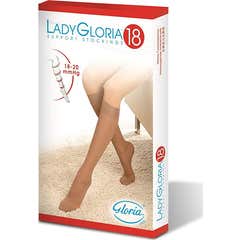 Gloria Med Ladygloria 18 Mi-Bas Pointe Ouverte 4 Noir 1 Unité