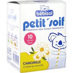 Bebisol Petit'Soif Preparation Boisson Camomille 10x5g