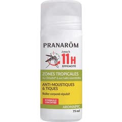 Pranarôm Aromapic Roller anti-moustiques zones tropicales 75 ml