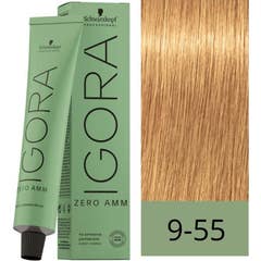 Schwarzkopf Igora Zero AMM Colorant Sans Ammoniaque 9-55 60ml