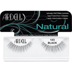 Ardell Natural Lashes Faux Cils 123 Black 2 unités