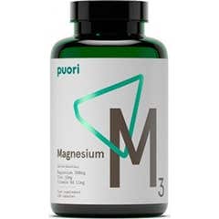 Magnésium Puori avec zinc et B6 biodisponible 120 capsules