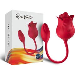 Armony Rosa Vibromasseur Stimulateur Clitoris Tail 10 Modes Rouge 1ut