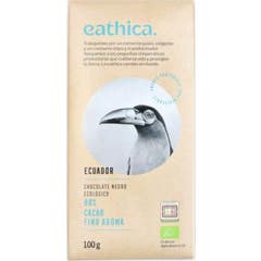 Eathica Chocolat Noir Equateur 98% Cacao Bio 100g