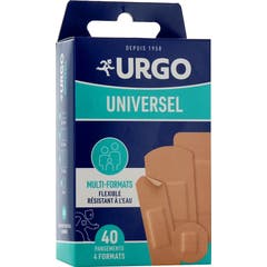 Urgo Universel Multi-Formats Pansements 4 Formats 40 uts
