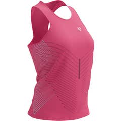 Compressport Performance Singlet W Hot Pink Aqua Taille M 1ut