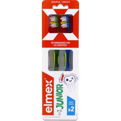 Elmex Brosse à dents Junior anti-caries 6-12 ans 2 unités