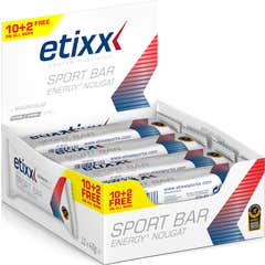 Etixx Energy Sport Bars Turron 12 pièces