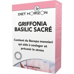 Diet Horizon Duo Griffonia Basilic Sacré 60 comprimés