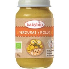 Babybio Végétaux et Poulet BIO 200g