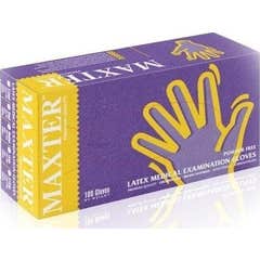 Maxter Gants Latex Sans Poudre Taille XL 100uts