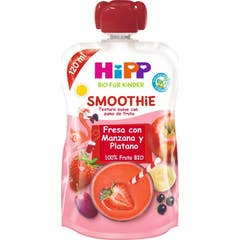 HiPP Bio Smoothie Fraise Pomme Banane 120 ml