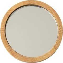 NaturaBIO Cosmetics Petit miroir en bambou 1 unité