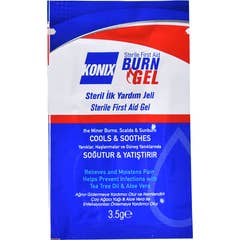 Konix Gel Brûlures Stérile First Aid Burn Gel 100 Sachets