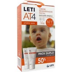 LetiAT4 Crème Visage 2 x 50 ml