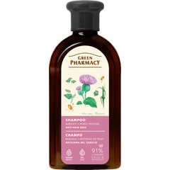 Green Pharmacy Shampooing Bardane et Protéines de Blé 350 ml