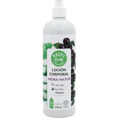 Happy Bio Cosmetics Lotion Corps Hydra Natur Acai Aloe 450ml