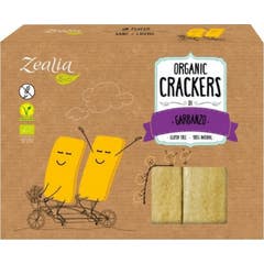 Zealia Crackers de Pois Chiche Sans Gluten Bio 120g